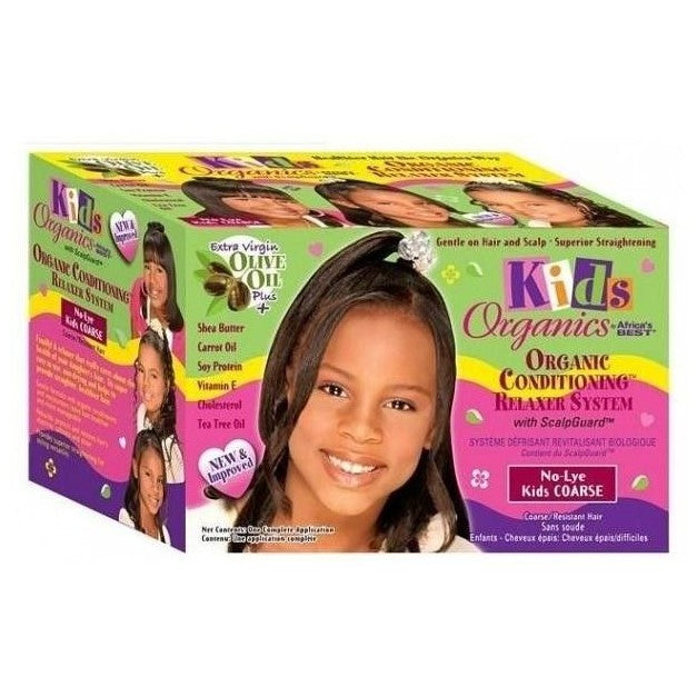 Africas Best Kids Organics No-Lye Relaxer System Kit Super
