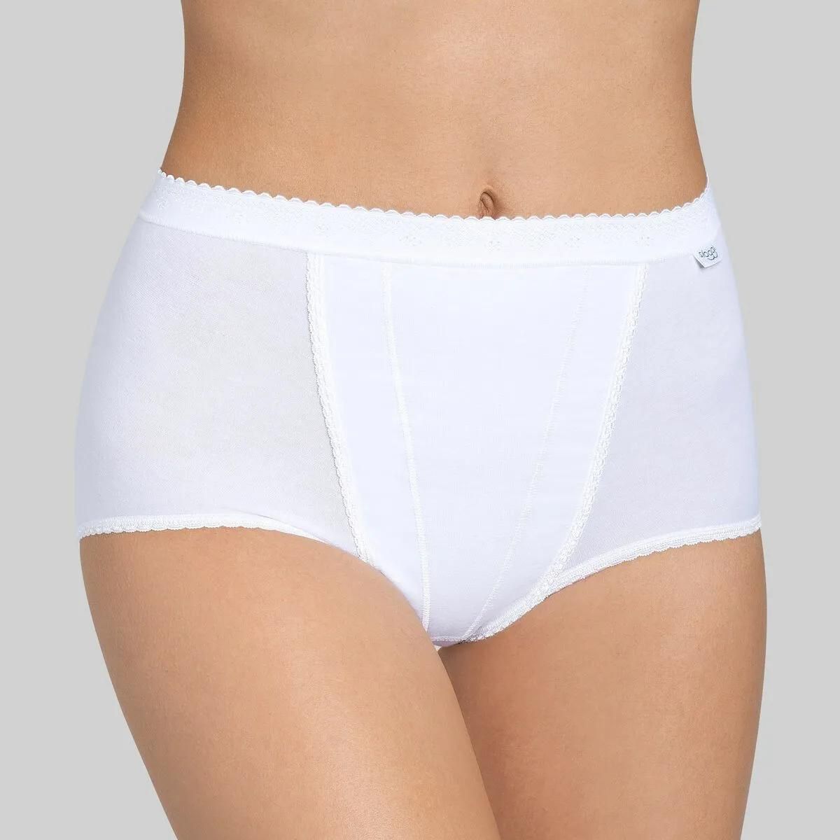 Sloggi Control maxi trusse, hvid