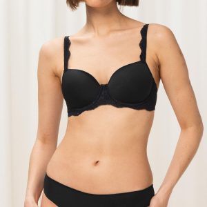 Triumph Amourette Charm WP BH med bøjle, sort Hot på udsalg