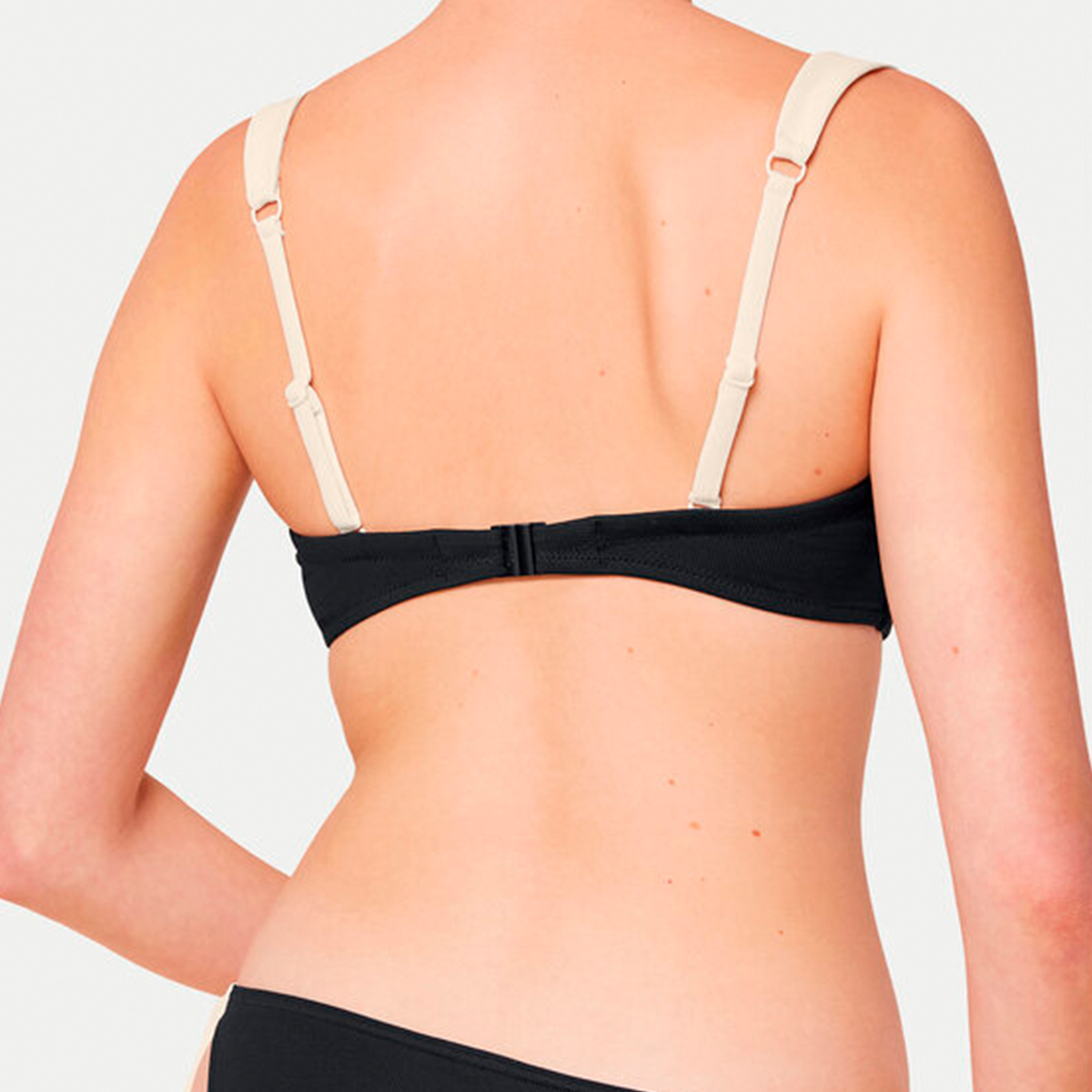 Triumph Summer Glow DP bikini top uden bøjle, sort