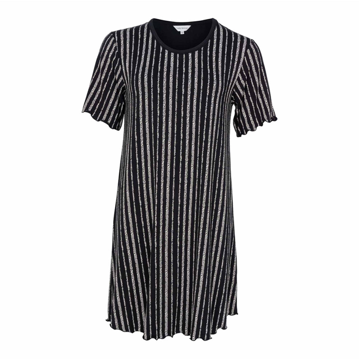 Lady Avenue Soft Bamboo natkjole, sort