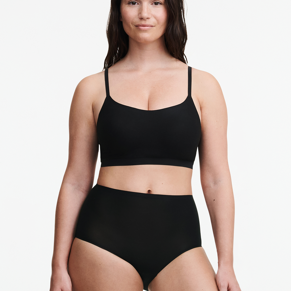 Chantelle SoftStretch maxi trusse, sort