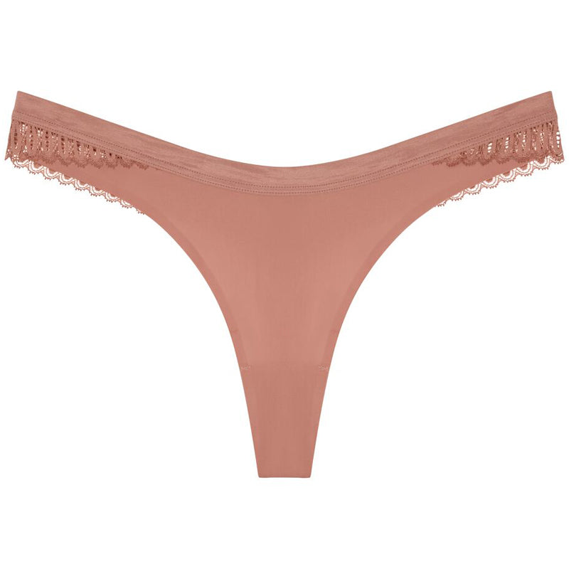 Triumph Aura Spotlight High Leg g-streng, beige Hot på udsalg