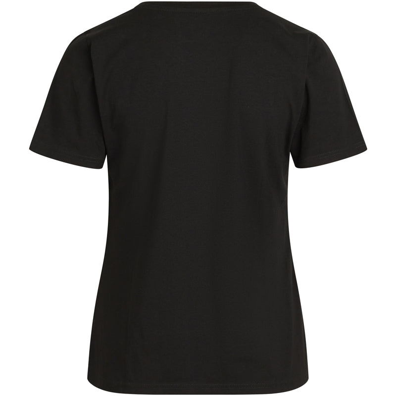 Norvig Ladies V-Neck t-shirt, sort