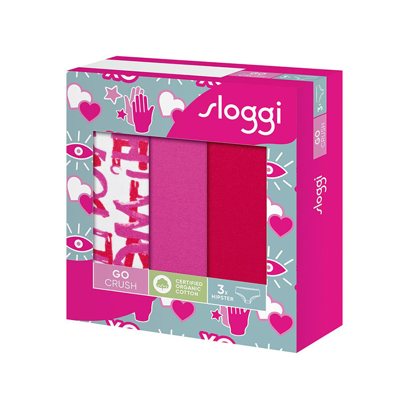 Sloggi Go Crush C3P hipster trusse, multi