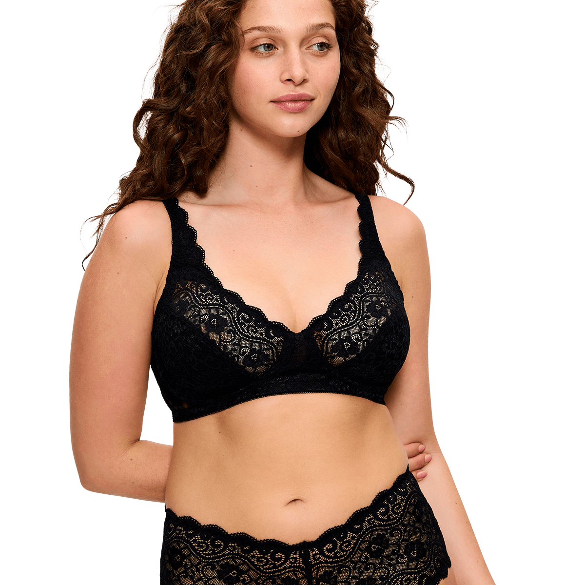 Triumph Amourette N BH uden bøjle, sort