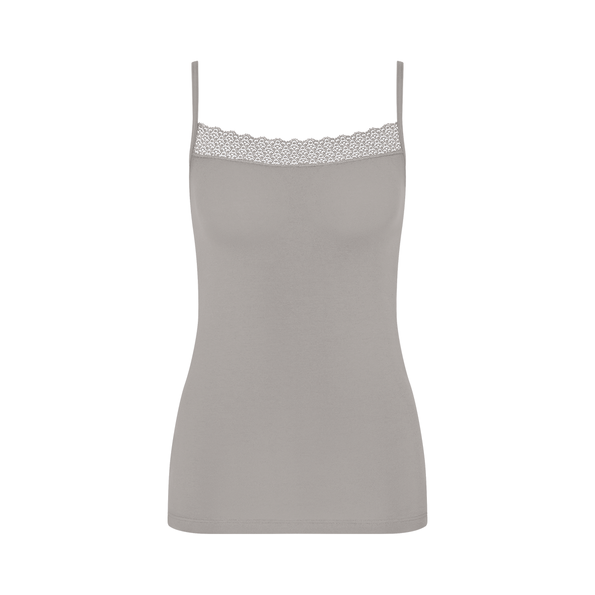 Triumph Feel of Modal Spaghetti top, grå Online