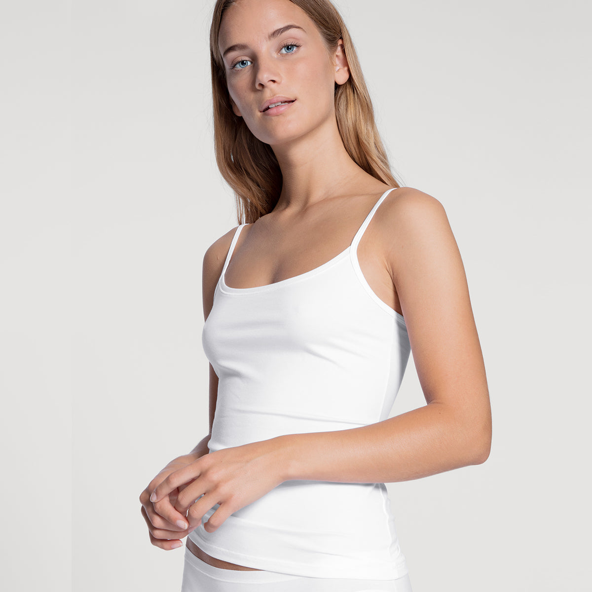 Calida Spaghetti top, hvid
