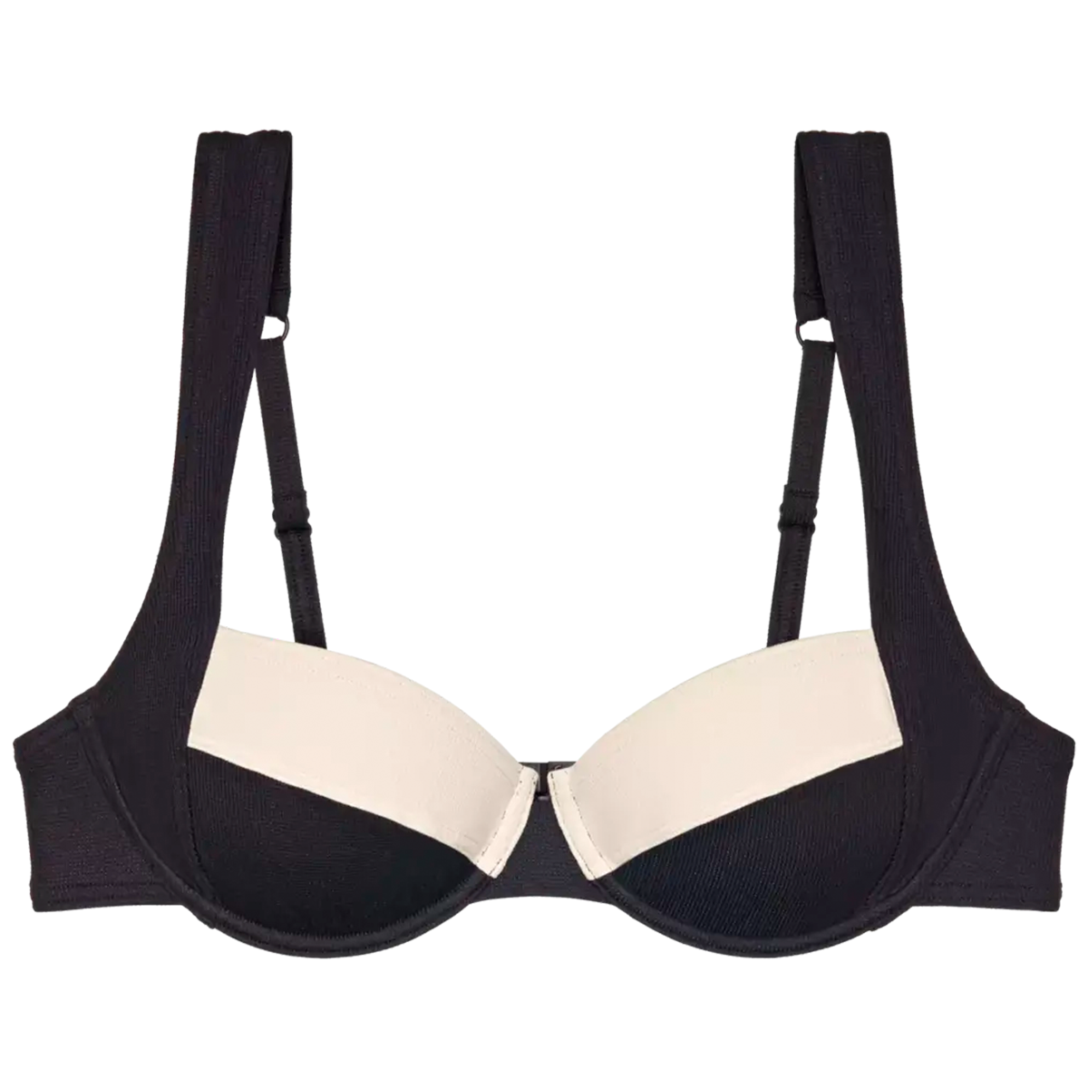Triumph Summer Glow bikini top med bøjle, sort