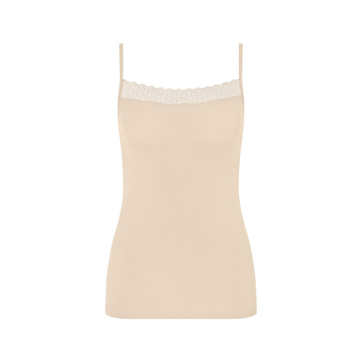 Triumph Feel of Modal Spaghetti top, beige Mode