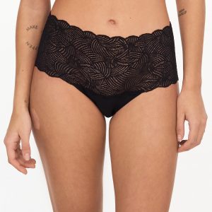 Chantelle SoftStretch High Waist maxi trusse, sort