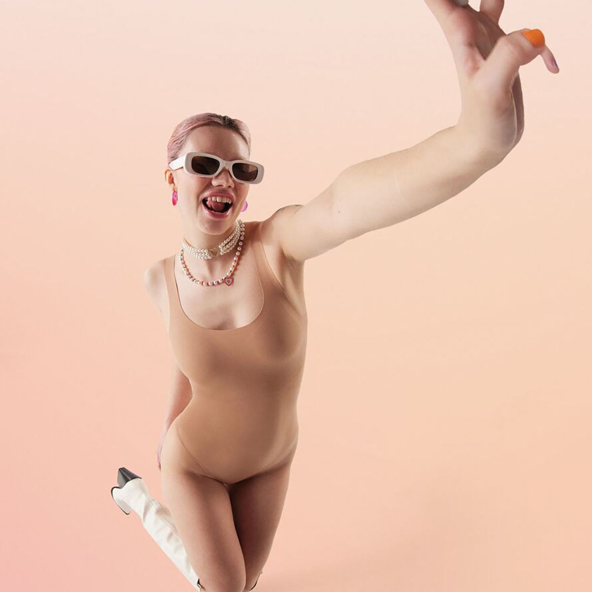 Sloggi Zero Feel 2.0 bodystocking, nude Hot på udsalg