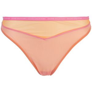 Calvin Klein Lingeri High Waist tanga trusse, orange Levere