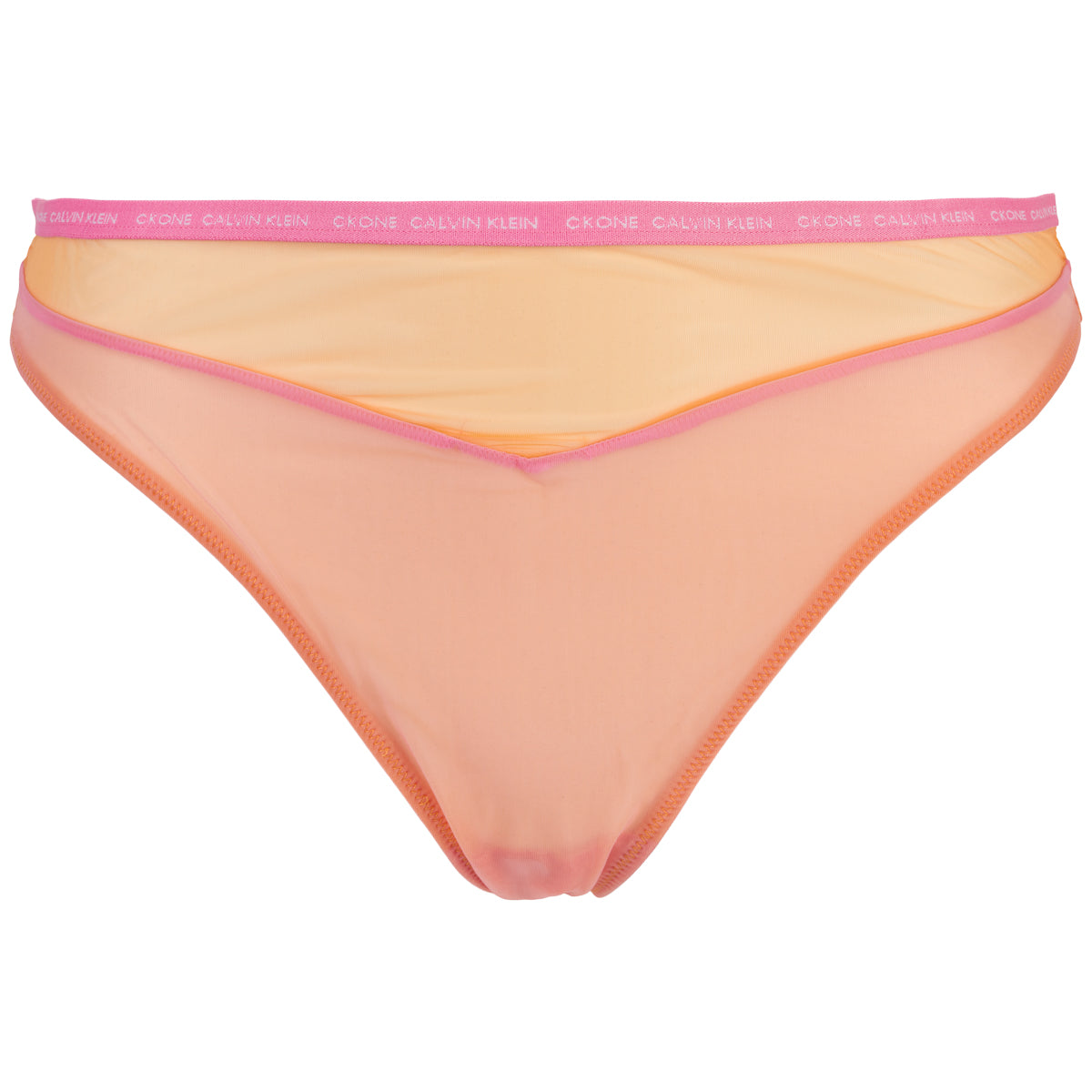Calvin Klein Lingeri High Waist tanga trusse, orange Levere
