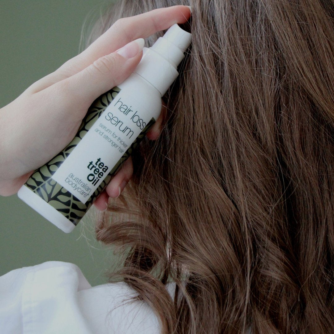 Pakke til hårtab og tyndt hår — Hårtabsprodukter med Biotin, Tea Tree Oil og Capilia Longa