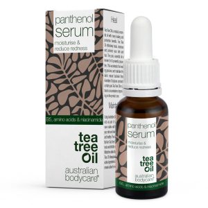 Panthenol Serum til rødme, tør og sart hud — Serum med Provitamin B5 & Niacinamid til pleje af rødme & rosacea