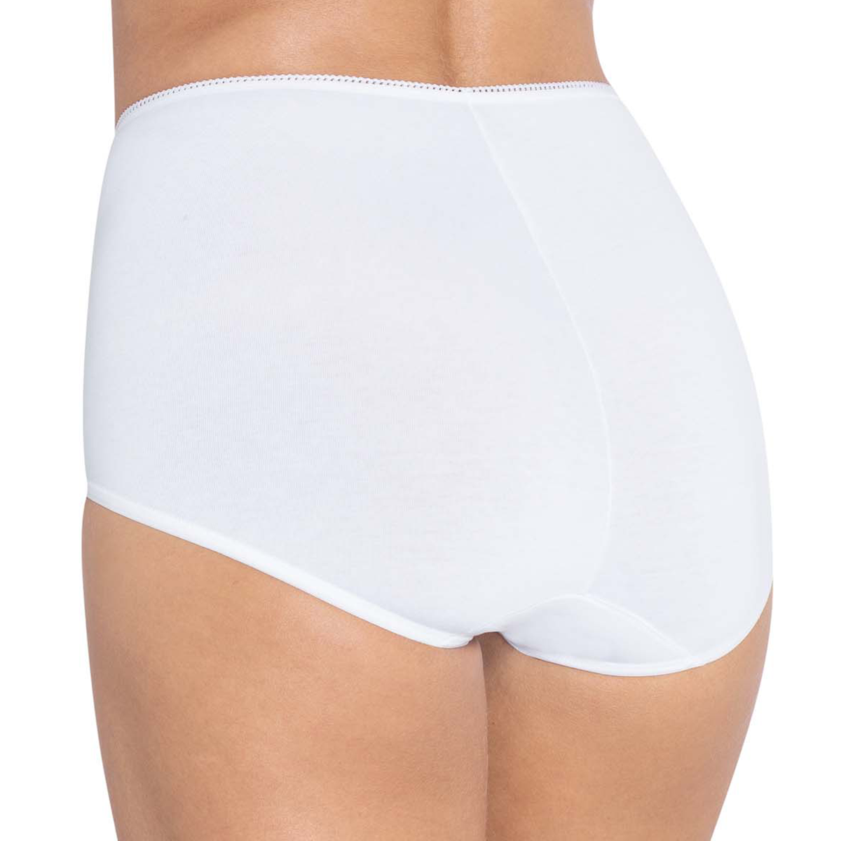 Sloggi 24/7 Cotton H 3 Pack maxi trusse, hvid
