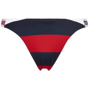 Tommy Hilfiger High Leg Cheeky bikinitrusse, blå