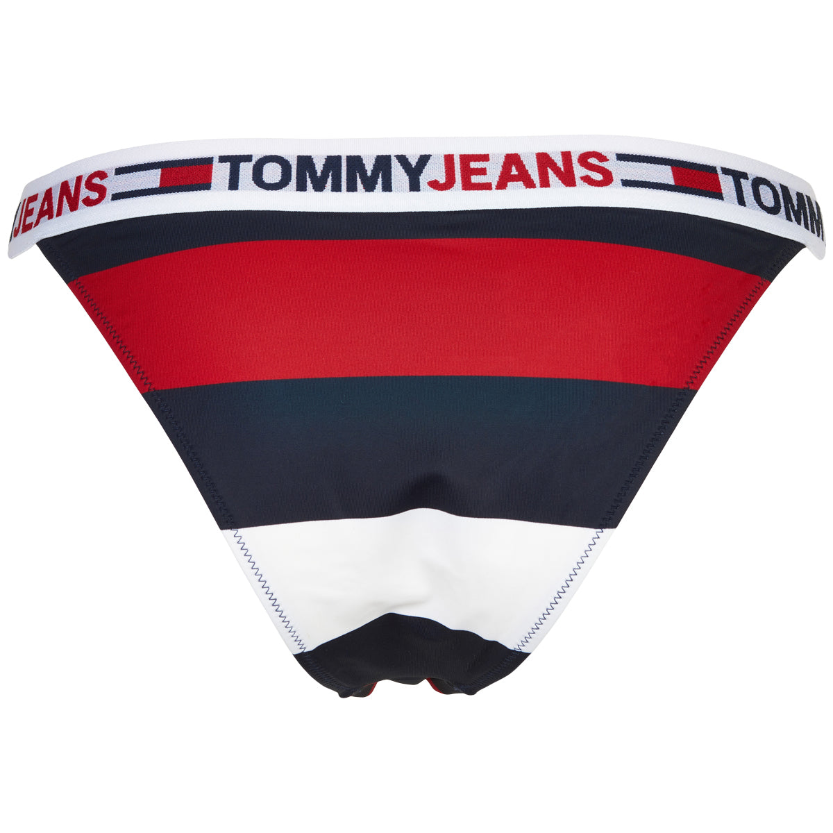 Tommy Hilfiger High Leg Cheeky bikinitrusse, blå