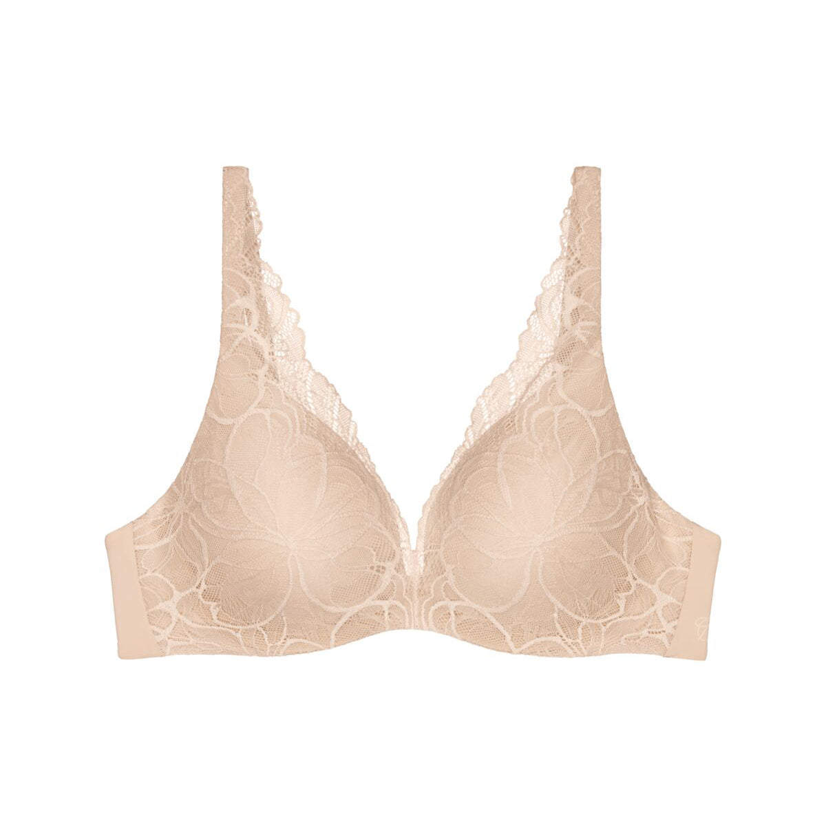Triumph Body Make-Up Illusion Lace WP BH med bøjle, beige
