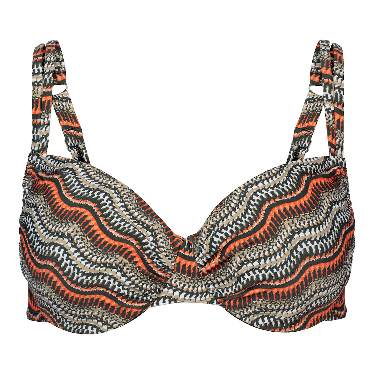 Wiki Toscana bikini top med bøjle, grøn