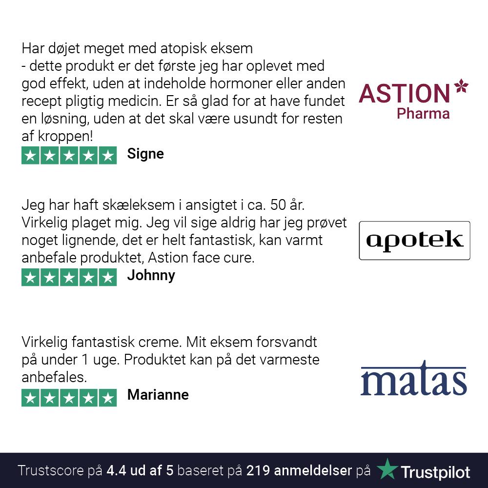 Astion Ansigtscreme — Creme mod skællende hud (50 ml)