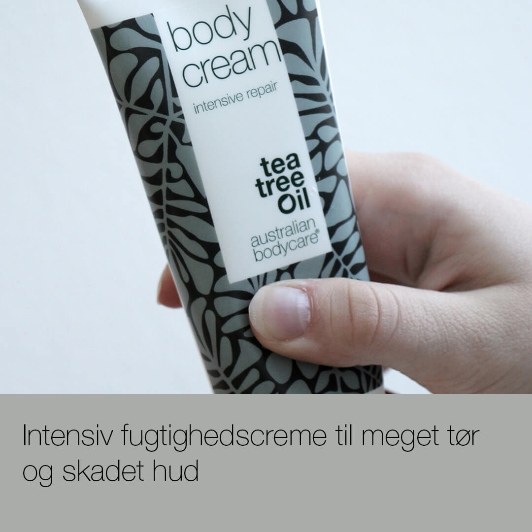 Body Cream til tør hud og ved kløe — Intensiv fugtighedscreme til meget tør og skadet hud