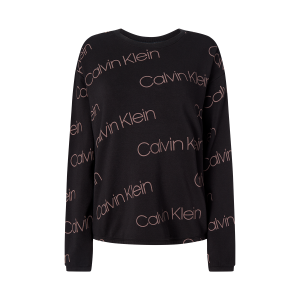 Calvin klein Lingeri Icon Logo bluse, sort