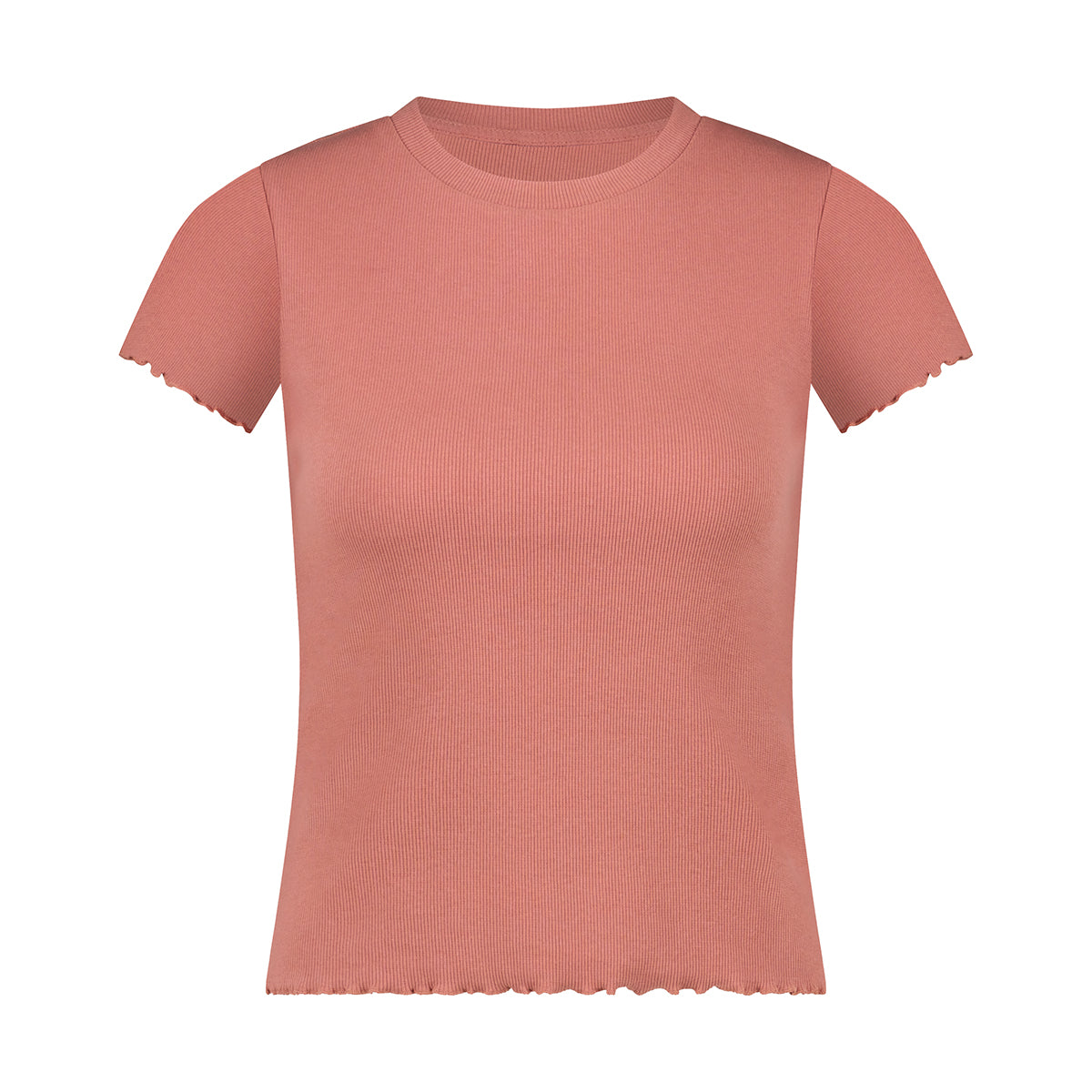 Hunkemöller Cotton Rib top, lyserød Online nu
