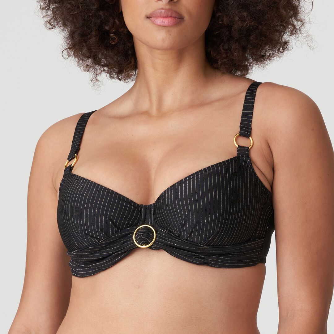 PrimaDonna Solta bikini top med bøjle, sort