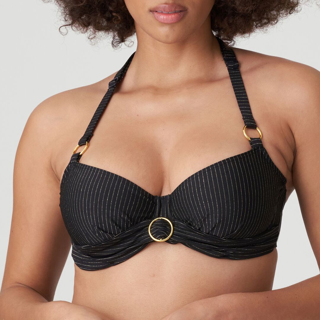 PrimaDonna Solta bikini top med bøjle, sort