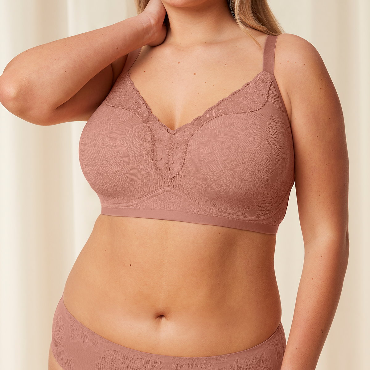 Triumph Fit Smart P01 BH uden bøjle, beige