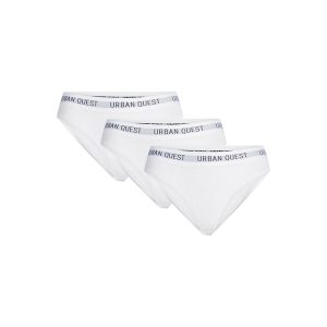 Urban Quest 3-Pack Bamboo tai trusse, hvid