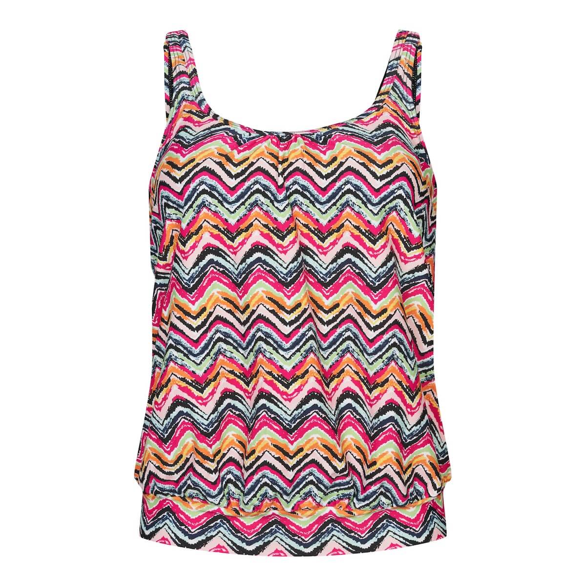 Wiki Jamaica Tankini top, multi