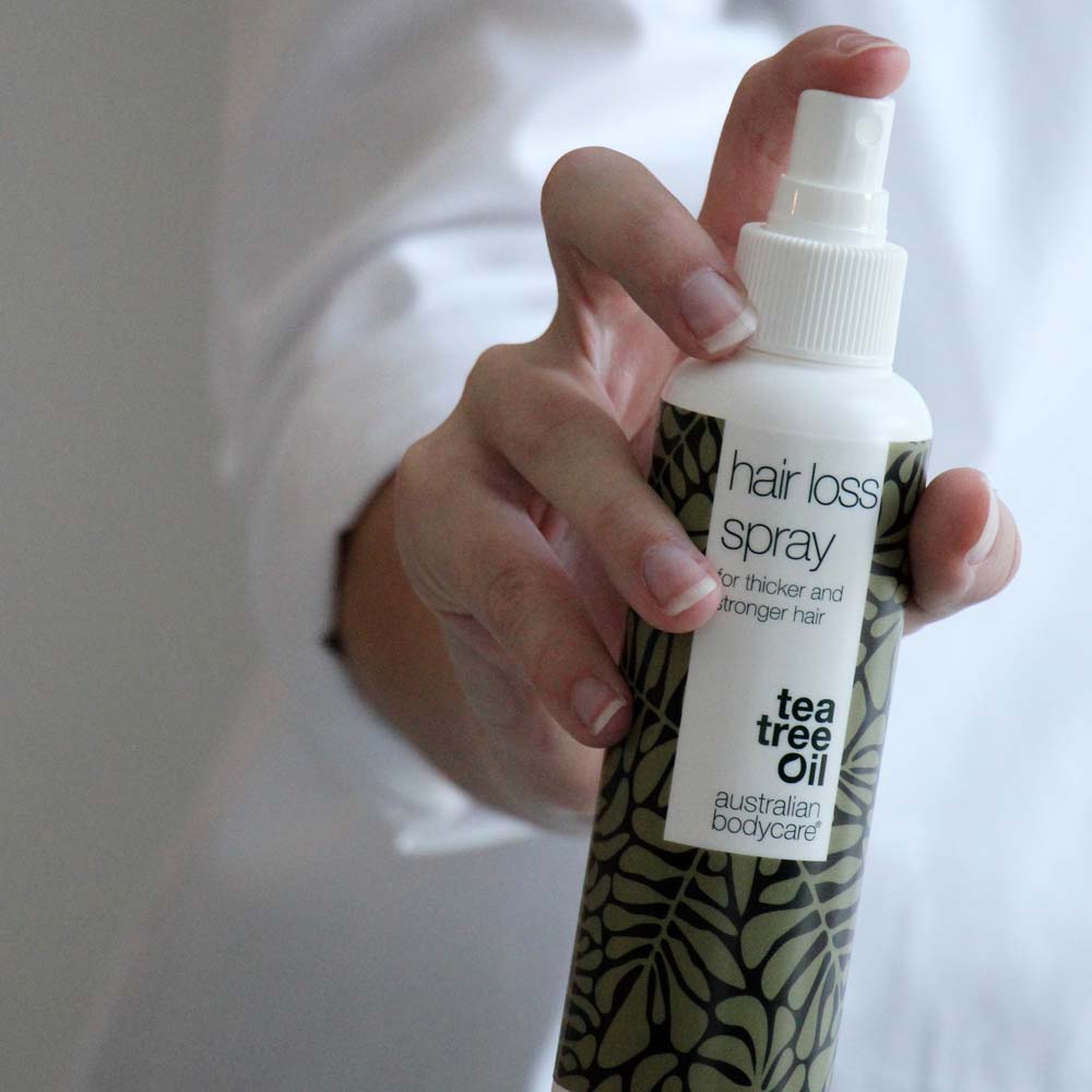 Hårspray til beskyttelse af fint hår — Spray til pleje ved hårtab, tyndt hår og høje tindinger
