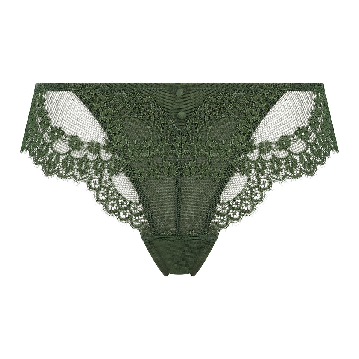 Hunkemöller Daisy brazilian trusse, grøn