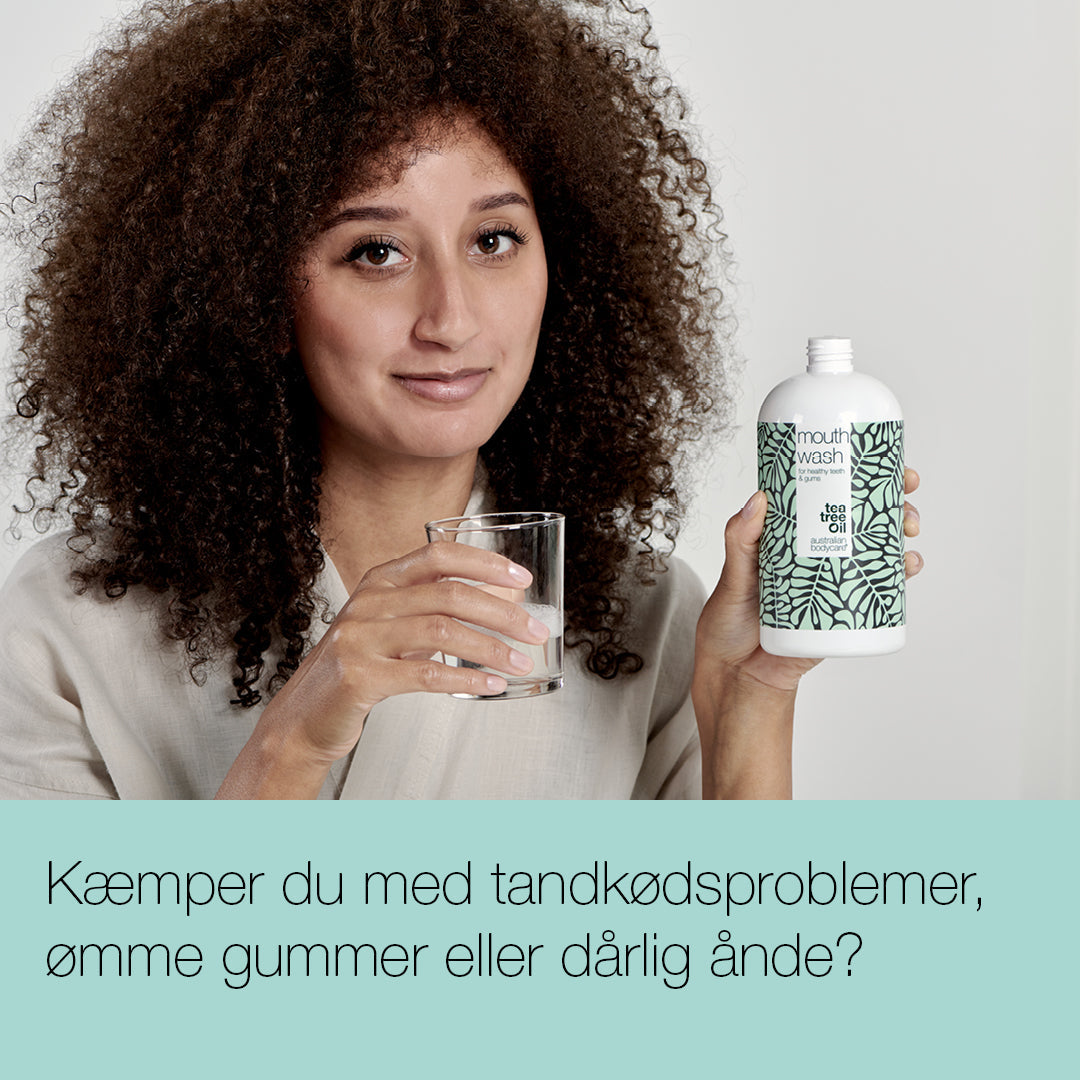 2 stk. Mundskyl mod dårlig ånde og smag i munden — Til daglig pleje ved svamp og tandkødsbetændelse