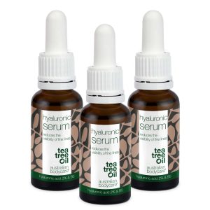 3 Hyaluronsyre Serum for glød og fine linjer — Med Hyaluronsyre 2% & B5 vitamin til fine linjer & dybe furer