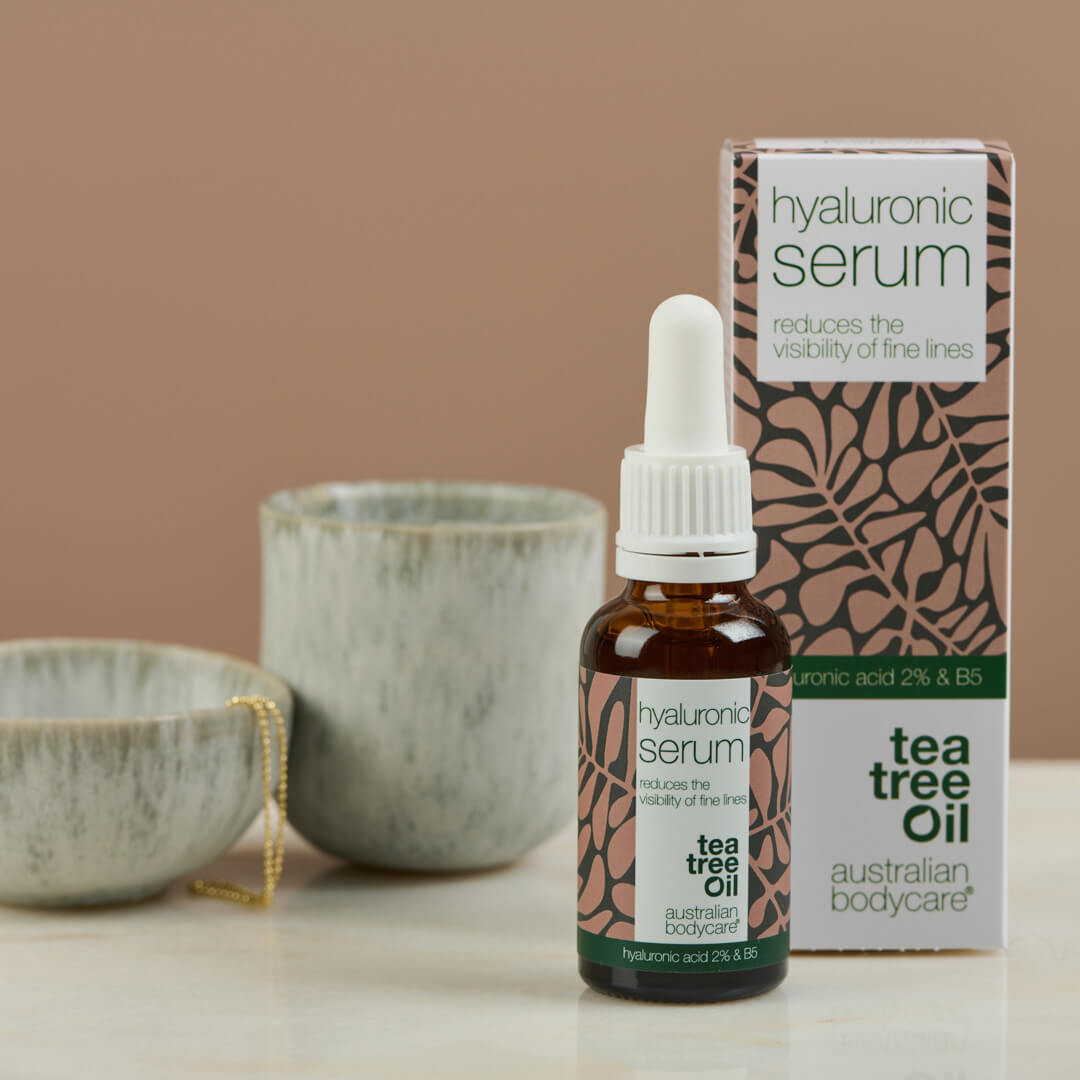 3 Hyaluronsyre Serum for glød og fine linjer — Med Hyaluronsyre 2% & B5 vitamin til fine linjer & dybe furer