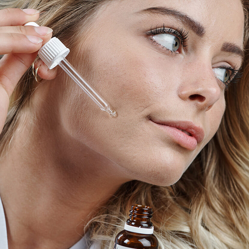3 Hyaluronsyre Serum for glød og fine linjer — Med Hyaluronsyre 2% & B5 vitamin til fine linjer & dybe furer