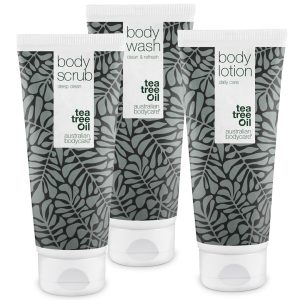 Bumser, uren hud på ryggen eller ballerne — 3 produkter med naturlig Tea Tree Oil