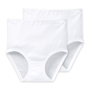 Schiesser 2-Pack maxi trusse, hvid