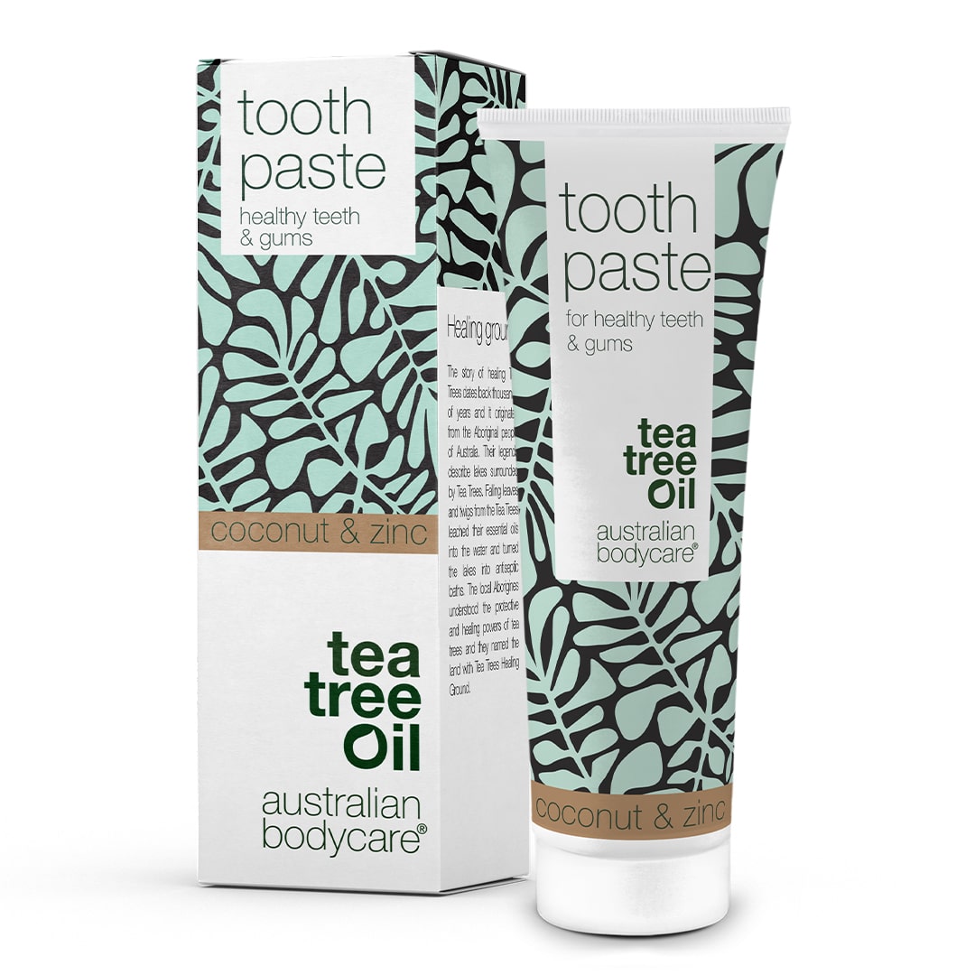 Tandpasta mod Isninger i Tænderne — Tea Tree Oil Tandpasta