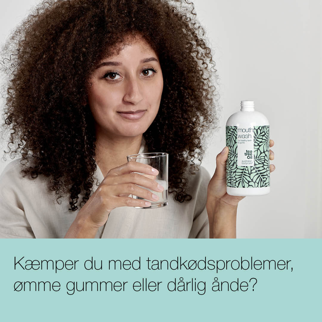3 stk. Tea Tree Oil Tandpasta Kokos & Zink — Til daglig pleje ved paradentose, svamp og tandkødsbetændelse
