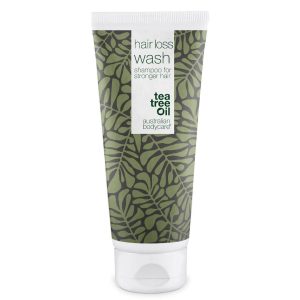 Shampoo med Biotin og Capilia Longa til fint hår — Tea Tree Shampoo til pleje ved hårtab og udtynding
