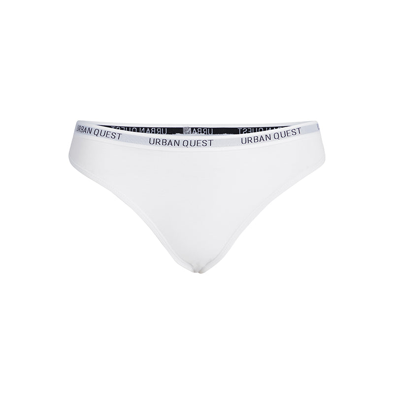 Urban Quest 3-Pack Bamboo g-streng, hvid