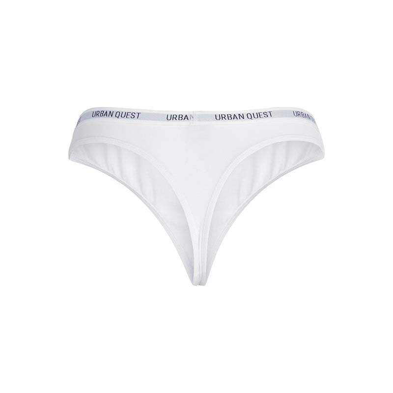 Urban Quest 3-Pack Bamboo g-streng, hvid