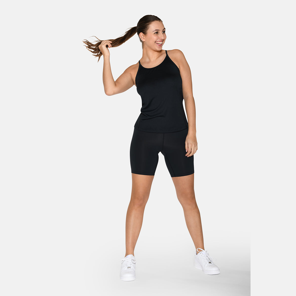 Zebdia Sports Strap top, sort