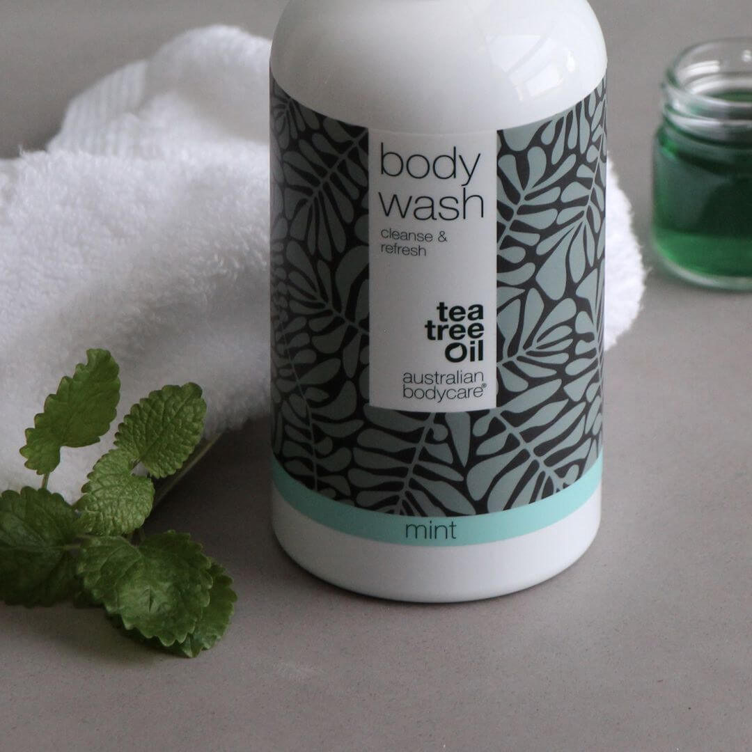 4 for 3 Tea Tree Body Wash 500 ml Mint - pakketilbud — Pakketilbud med 4 Body Wash (500 ml): Tea Tree Oil Mint Online nu