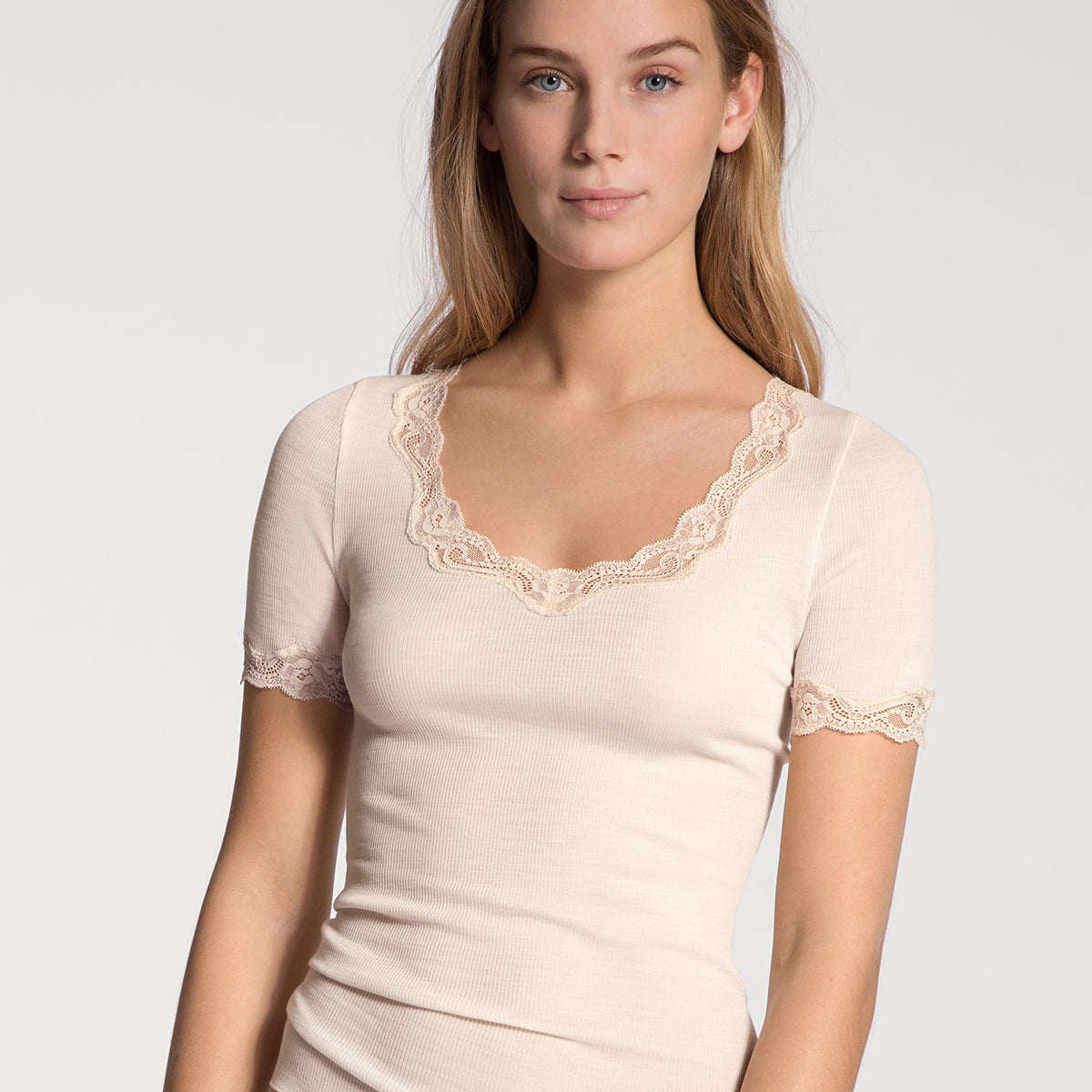 Calida top, creme